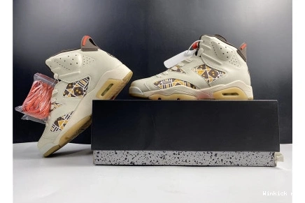 QUAI54 AIR SAIL JORDAN BROWN 6 RETRO 1212